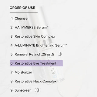 Restorative Eye Treatment with TriHex Technology®